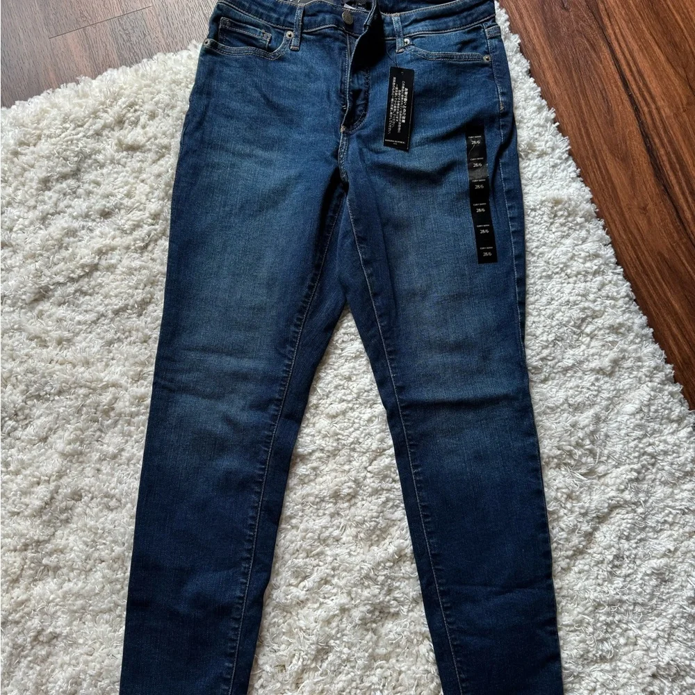 Banana Republic Dark Blue Skinny Jeans - Picture 2 of 4